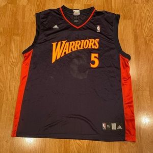Retro Adidas Warriors Davis Jersey